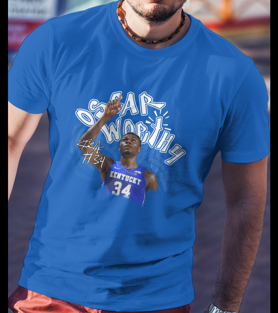 Oscar Worthy Kentucky 34 Team H34 T-Shirt