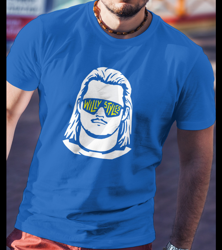Futuremrsmarner Willy Styles Retro Sunglasses T-Shirt