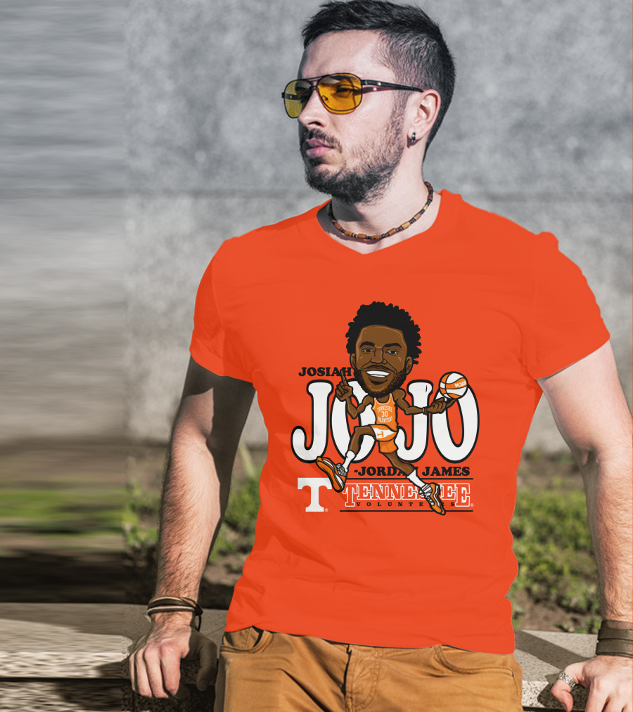Josiah Jordan James JoJo Tennessee Volunteers Basketball T-Shirt