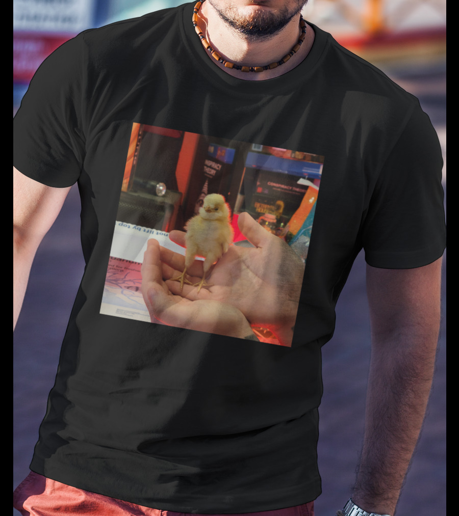 Lukewearechange Tallboi Conspiracy Theory Chick T-Shirt