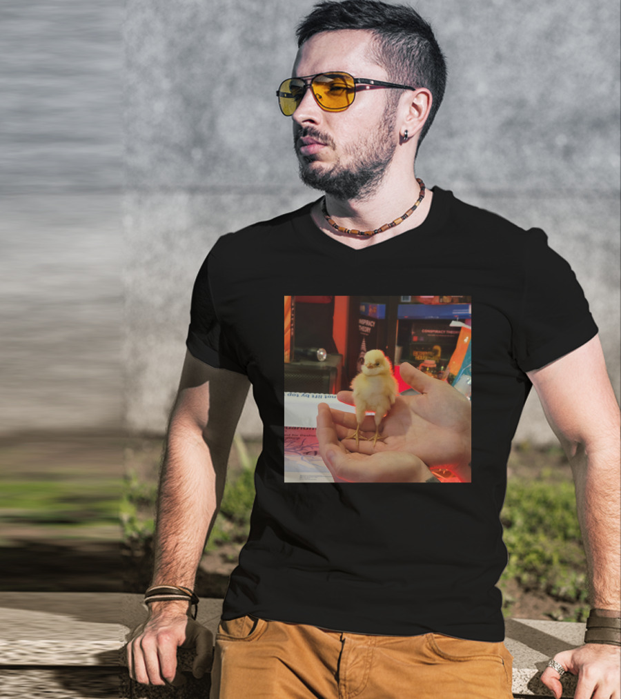 Lukewearechange Tallboi Conspiracy Theory Chick T-Shirt