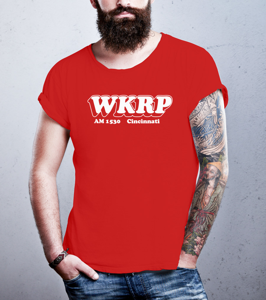 WKRP AM 1530 Cincinnati Super 70s Sports Radio T-Shirt