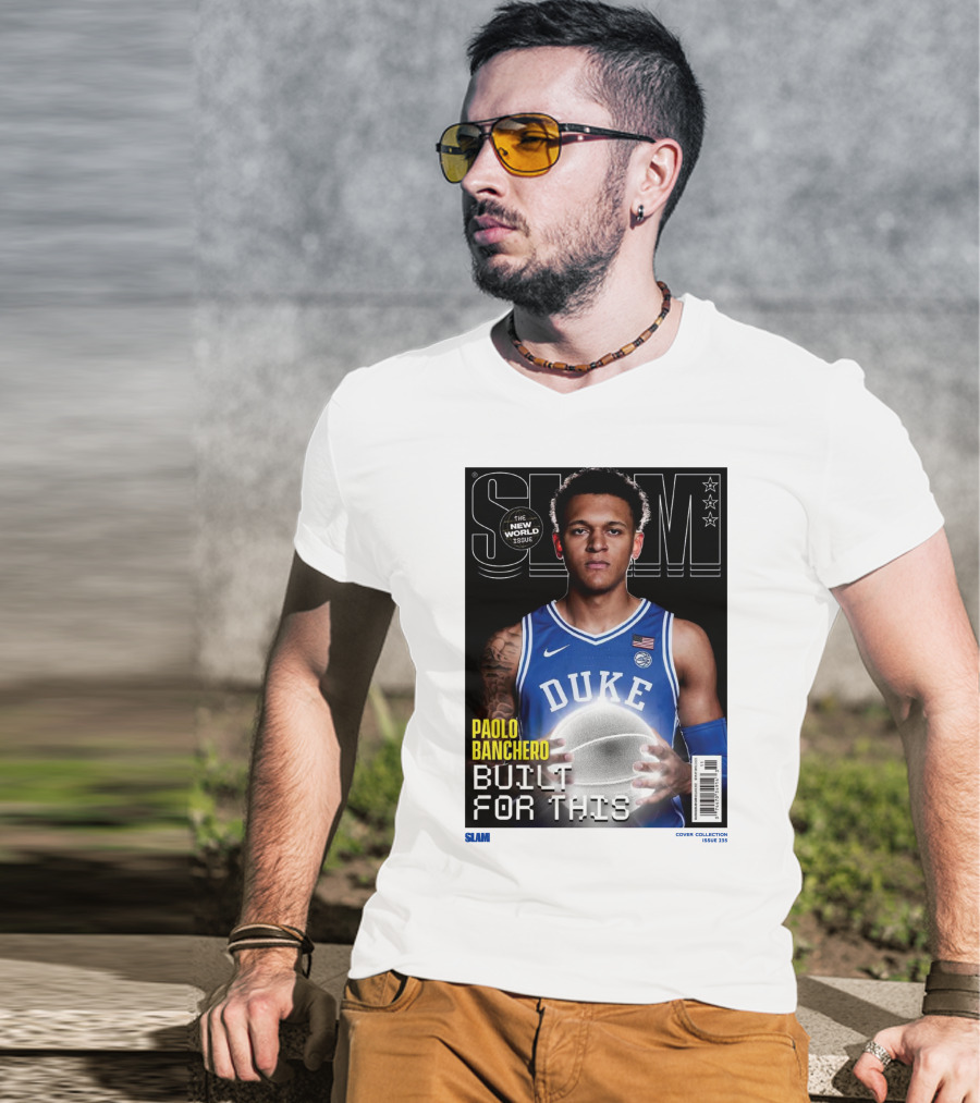 SLAM New World Issue Paolo Banchero Duke Built For This Issue 235 T-Shirt