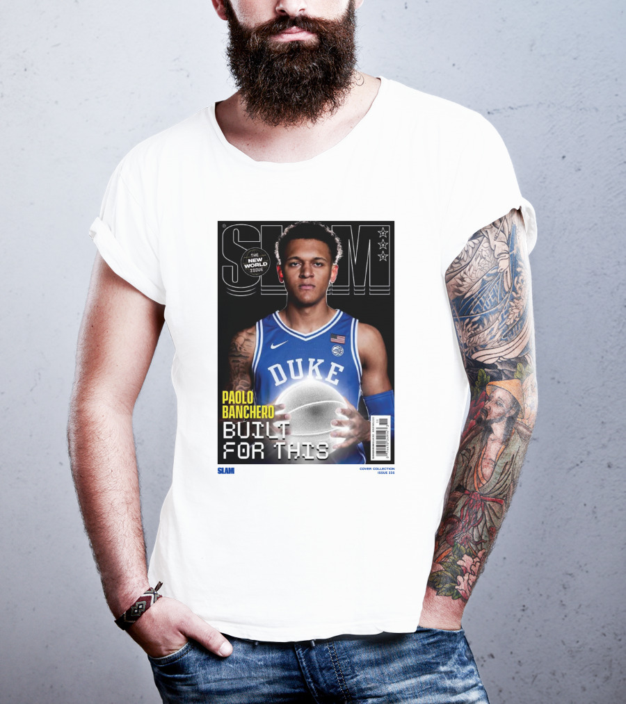 SLAM New World Issue Paolo Banchero Duke Built For This Issue 235 T-Shirt