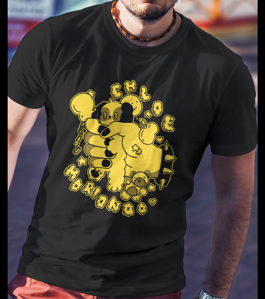 Chloe Moriondo Puppy Charm Bear And Stars T-Shirt