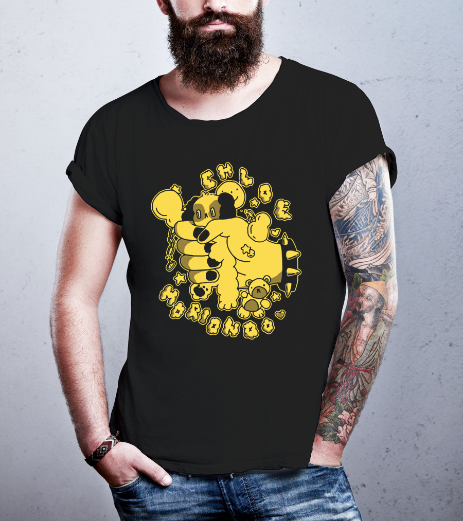 Chloe Moriondo Puppy Charm Bear And Stars T-Shirt