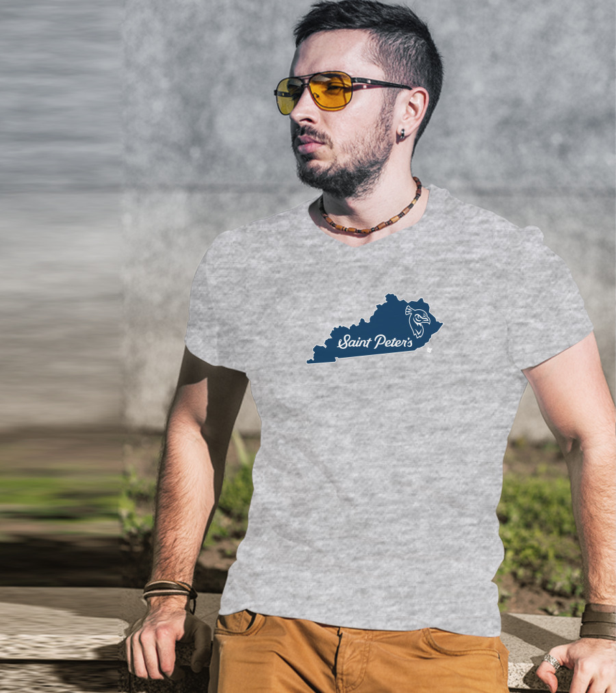 Pat Forde State Of Saint Peter's Kentucky Peacocks T-Shirt