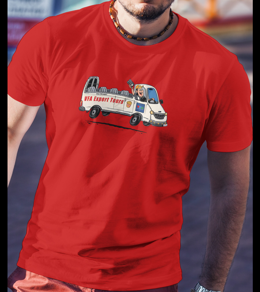 On Cinema VFA Expert Tours Van Adventures T-Shirt