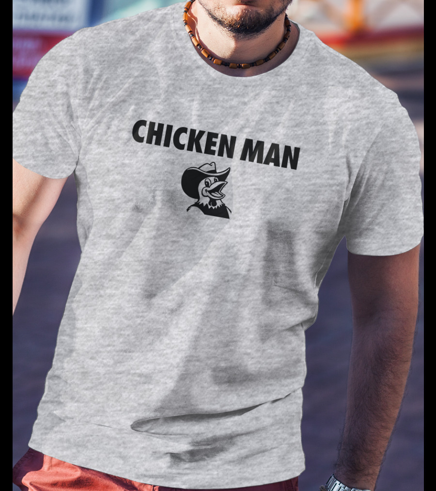 CHICKEN MAN Tydebo24 Cowboy Hat Rooster T-Shirt