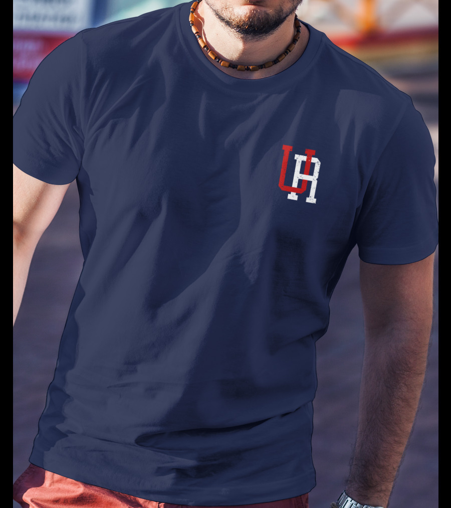 Ur Unnecessary Roughness UH Red And White Text T-Shirt