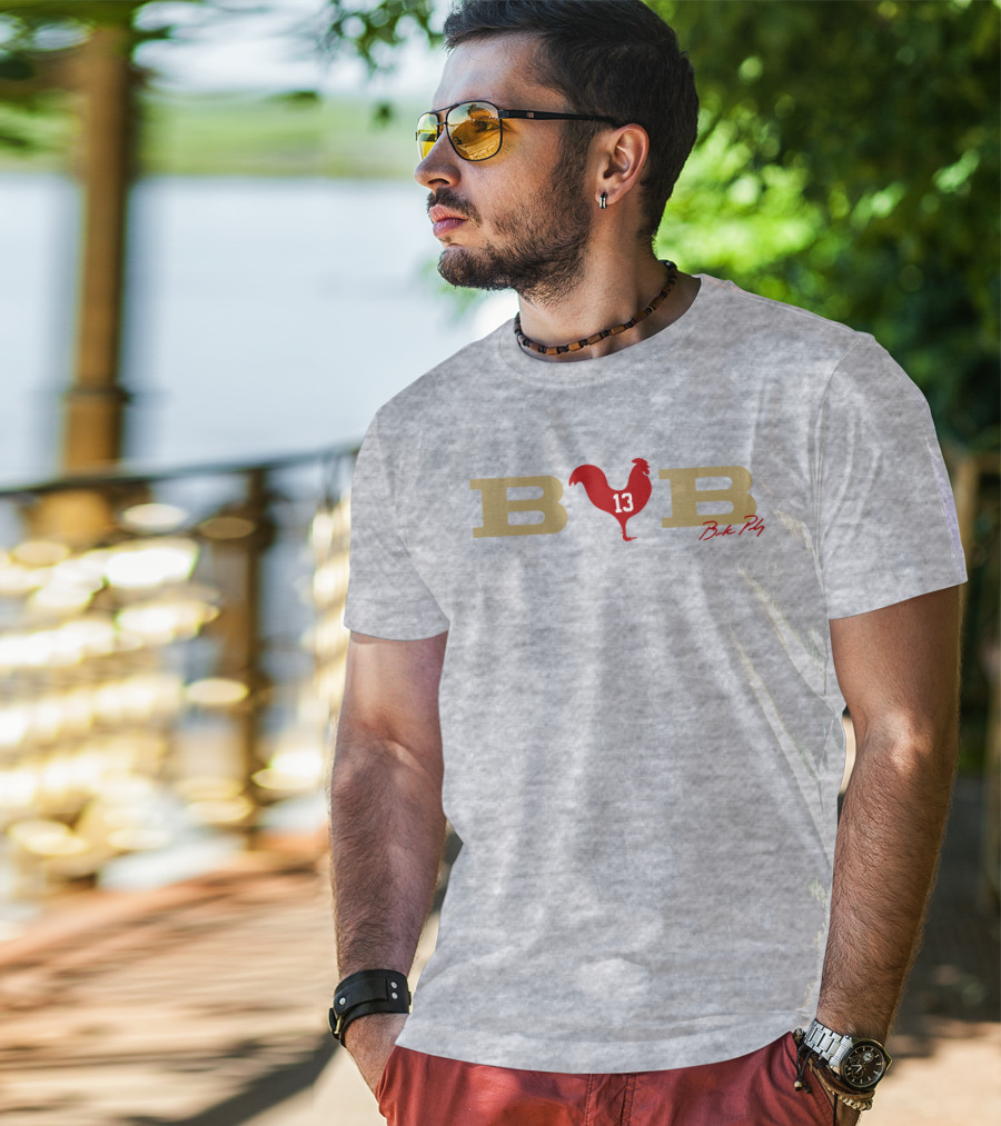 Bcb 13 Brock Purdy Rooster T-Shirt