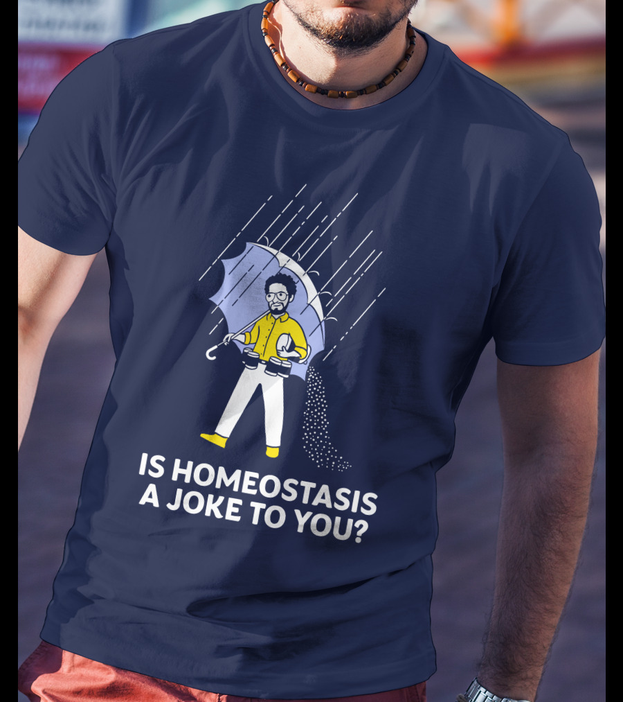 Dr. Glaucomflecken Is Homeostasis A Joke To You Umbrella Comic Rain T-Shirt