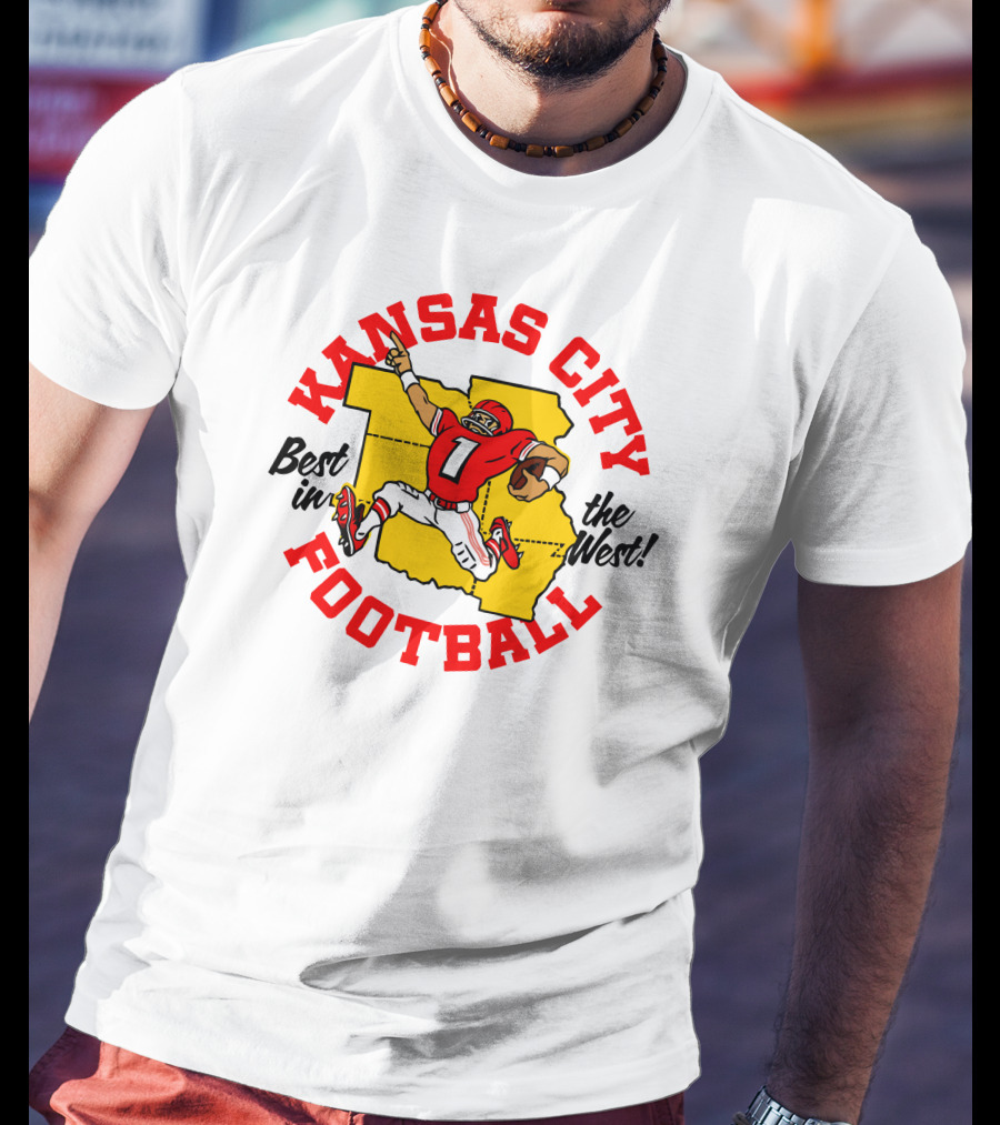 Kansas City Football Best In The West T-Shirt