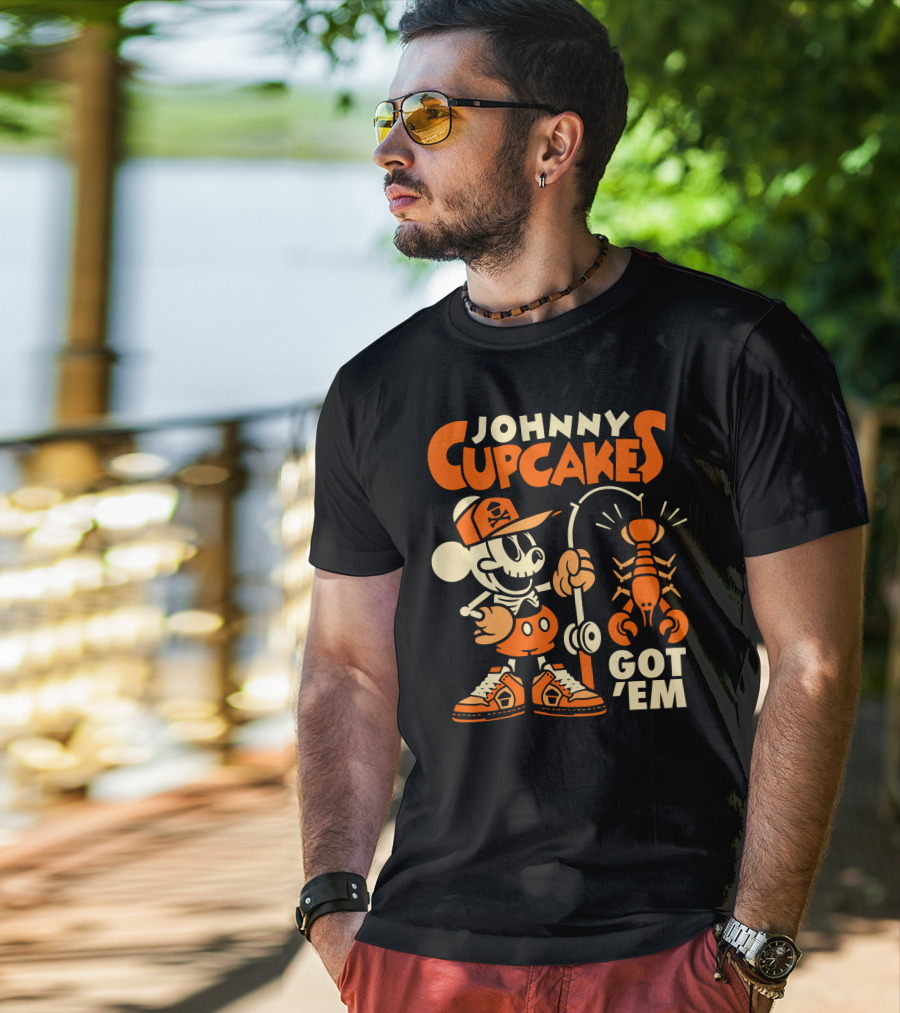 Johnny Cupcakes Crustacean Cupkicks Got 'Em T-Shirt