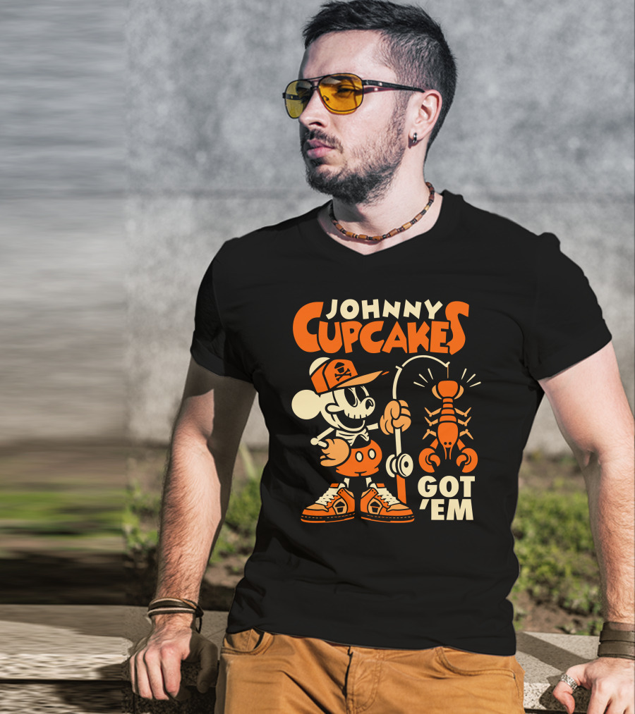 Johnny Cupcakes Crustacean Cupkicks Got 'Em T-Shirt