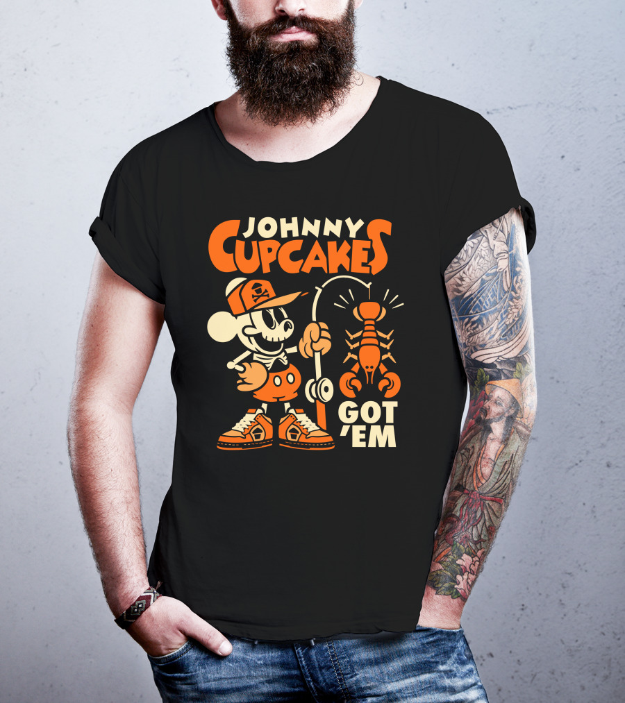 Johnny Cupcakes Crustacean Cupkicks Got 'Em T-Shirt