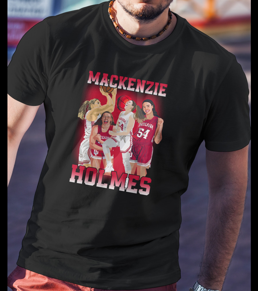 Mackenzie Holmes Indiana Basketball 54 Sports Merchandise T-Shirt