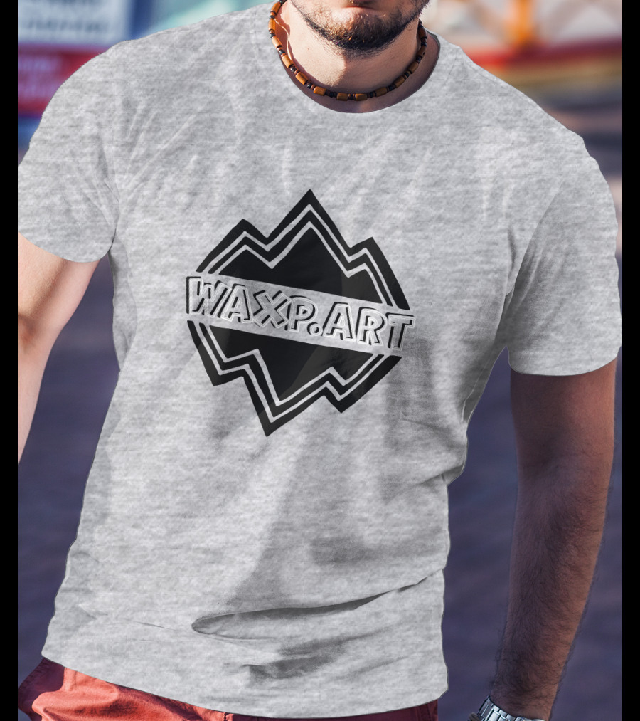WAXP.ART Bold Geometric Emblem T-Shirt