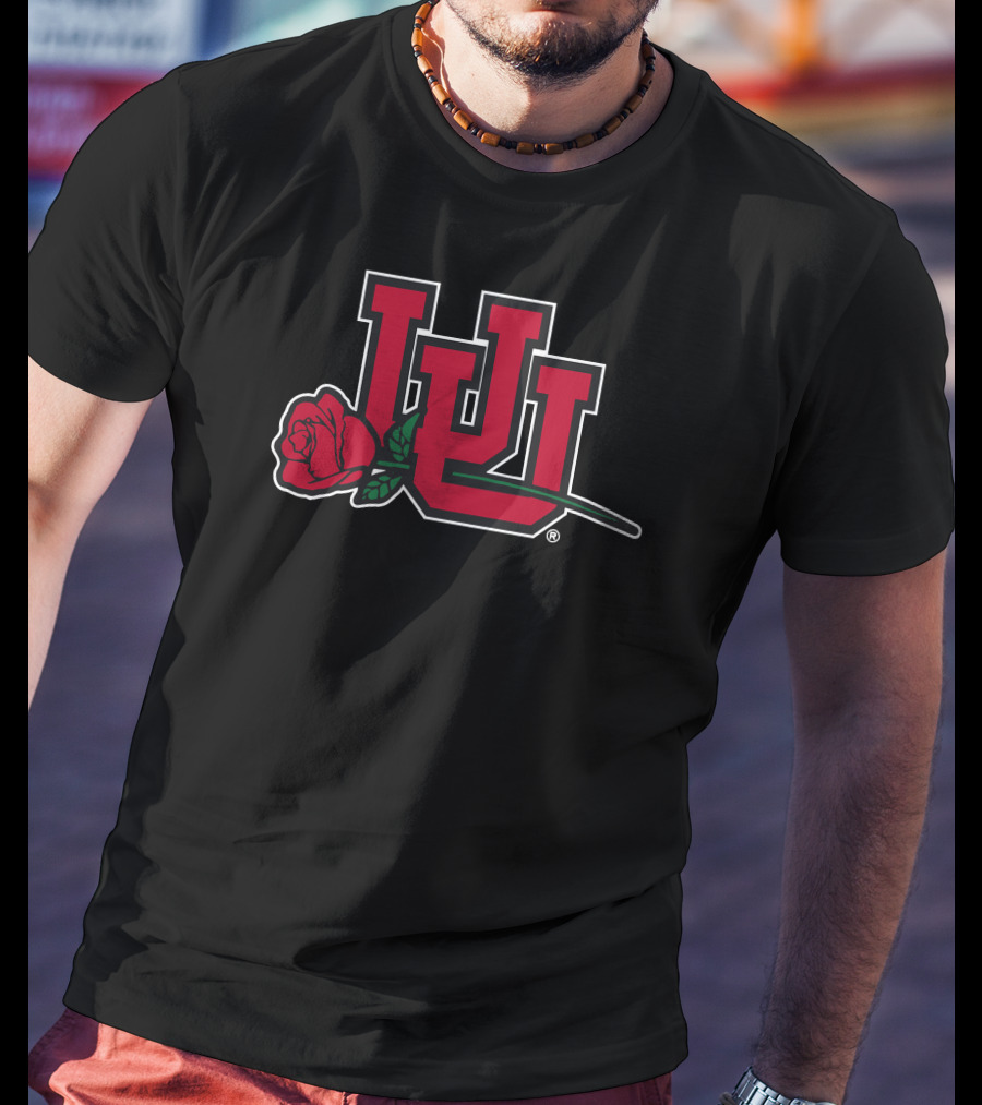 Homefield Store University Of Utah UU Red Rose T-Shirt