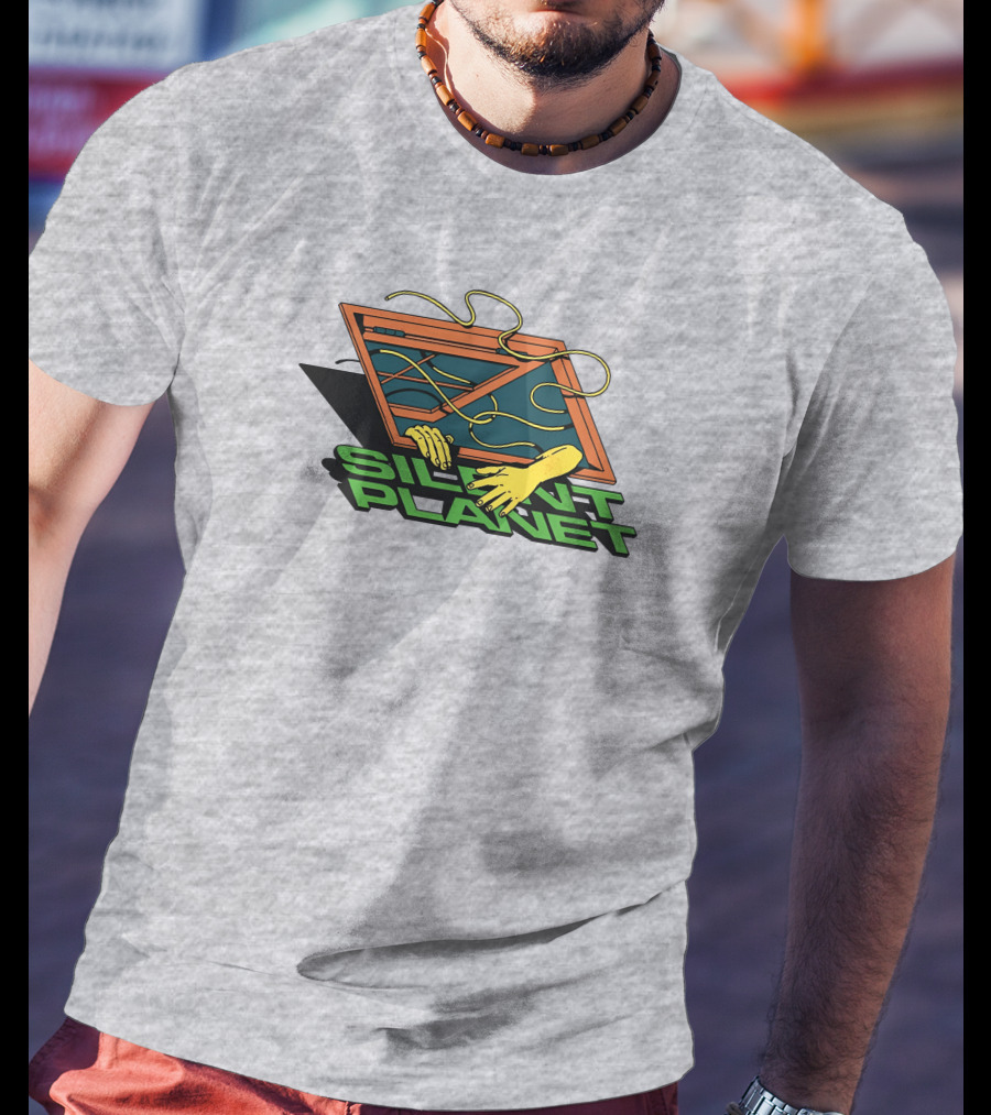SILENT PLANET Visible Unseen Hands Through Frame T-Shirt