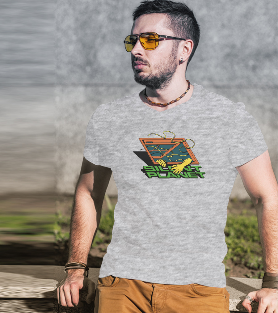SILENT PLANET Visible Unseen Hands Through Frame T-Shirt