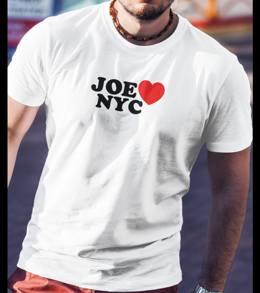 Joe Heart NYC Red Love T-Shirt