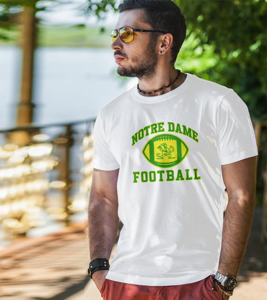 Notre Dame Football Coach Marcus Freeman Iconic Game Day Wear T-Shirt