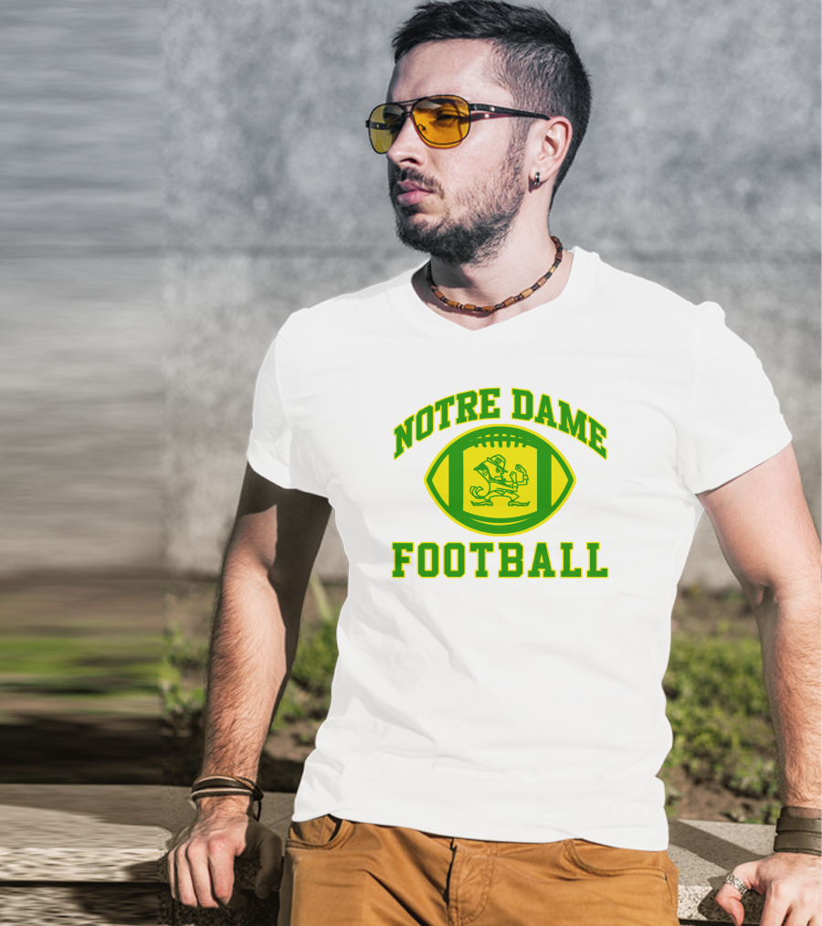 Notre Dame Football Coach Marcus Freeman Iconic Game Day Wear T-Shirt