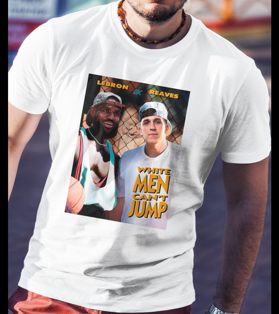 Lebron Reaves White Men Can't Jump Basketball Movie T-Shirt