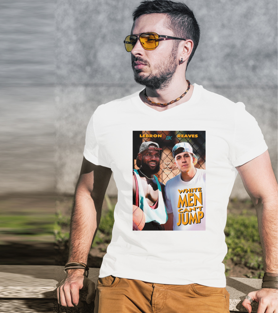 Lebron Reaves White Men Can't Jump Basketball Movie T-Shirt