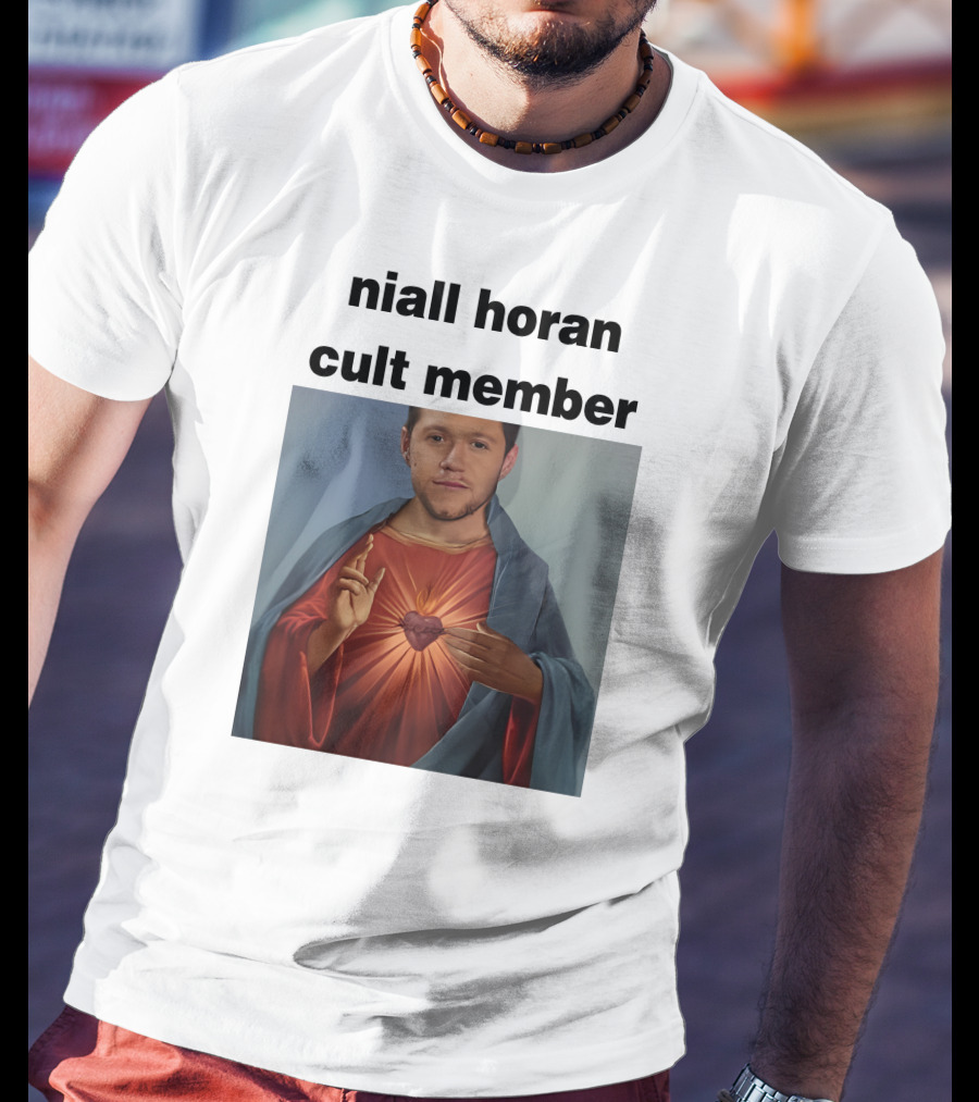 Niall Horan Cult Member Religious Icon T-Shirt