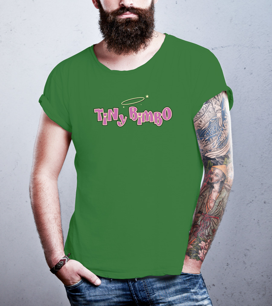 Gotfunny Merch Tiny Bimbo Halo Stars T-Shirt