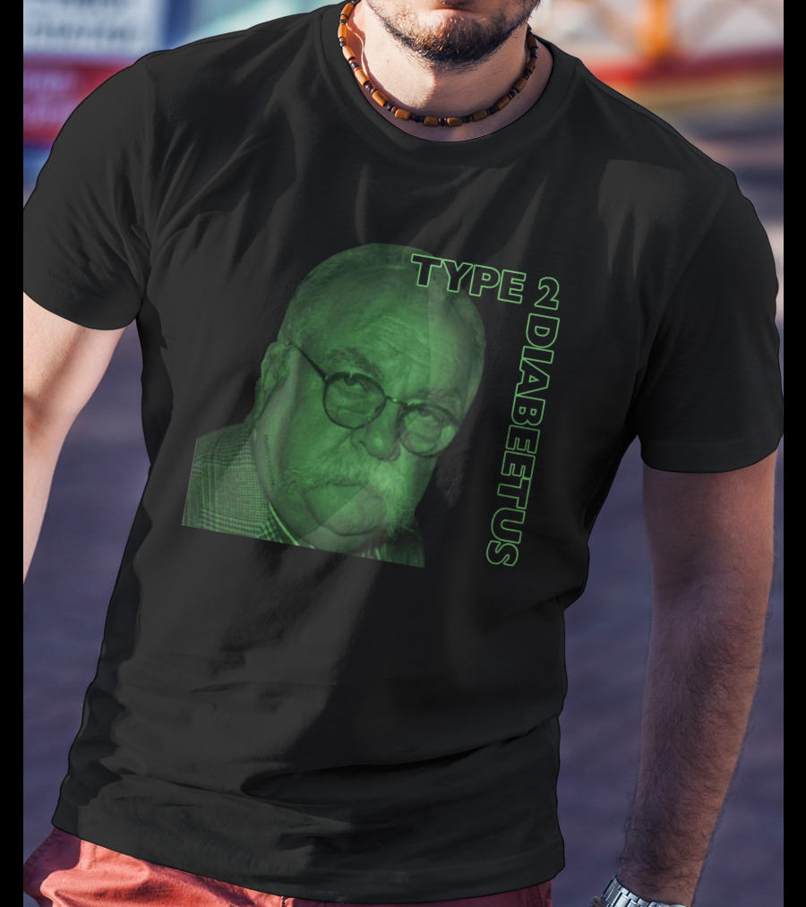 TYPE 2 DIABEETUS Green T-Shirt