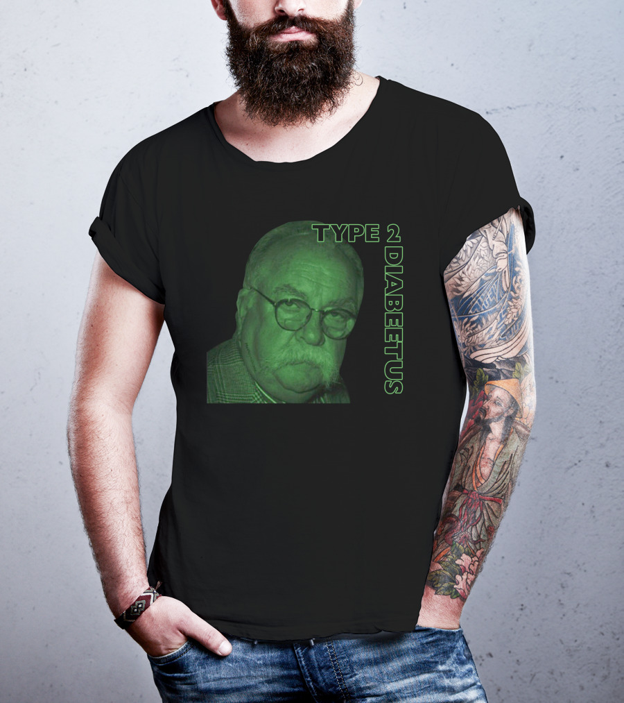 TYPE 2 DIABEETUS Green T-Shirt