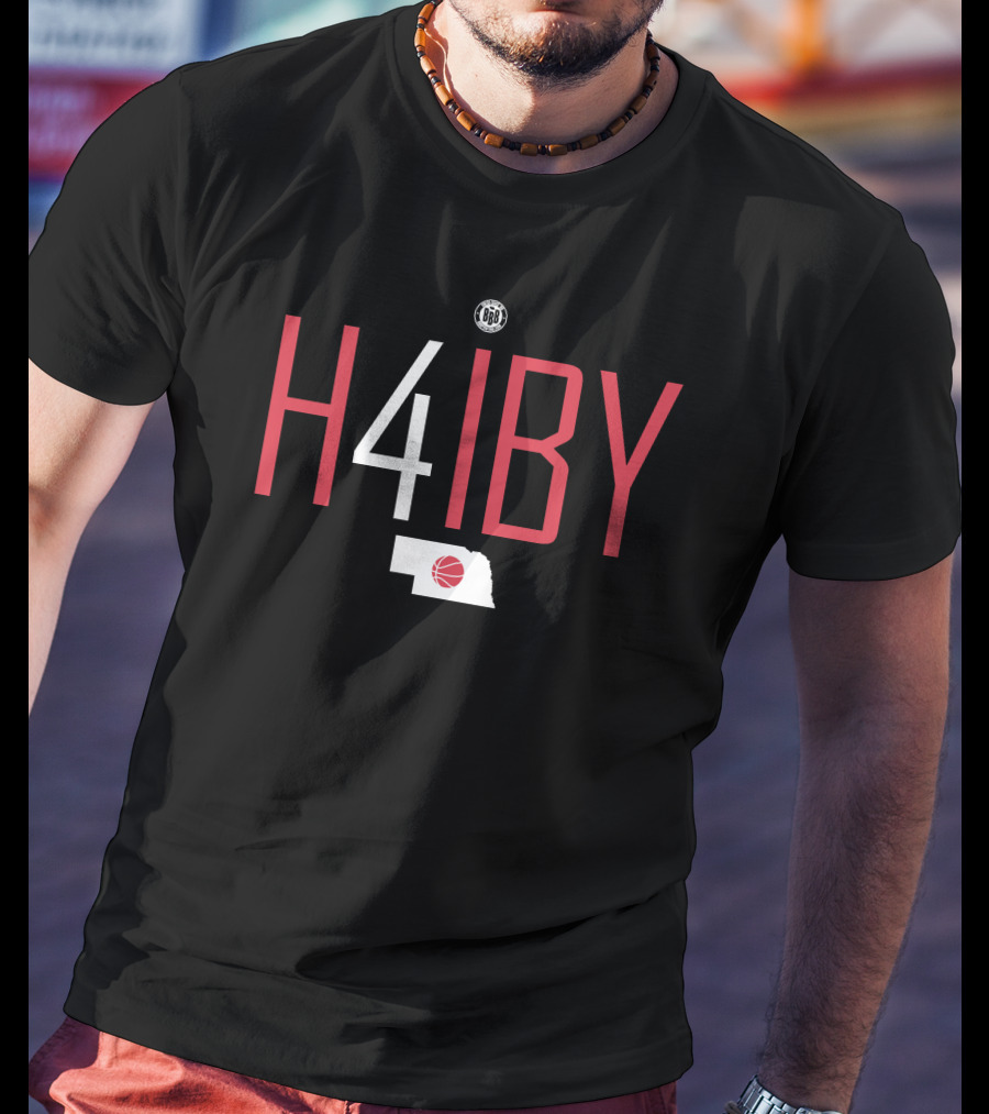 Bbb H4iby Nebraska Basketball T-Shirt