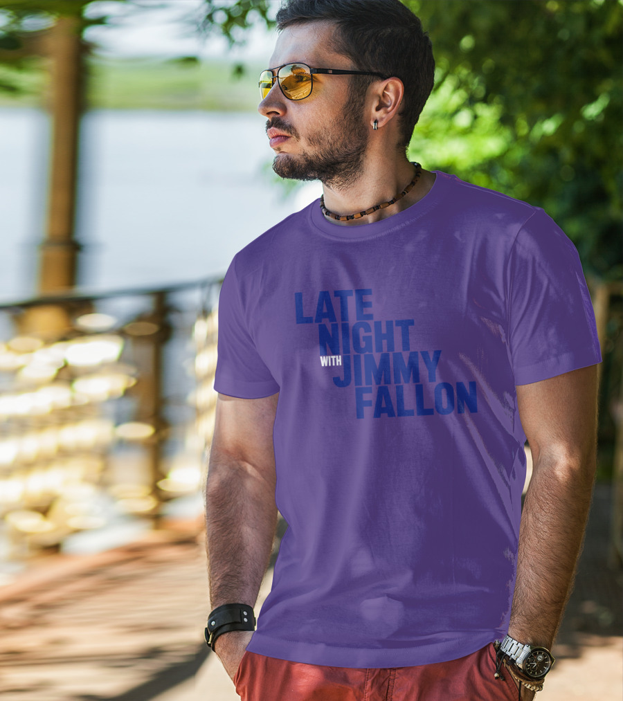 Late Night With Jimmy Fallon Mike Shoemaker T-Shirt