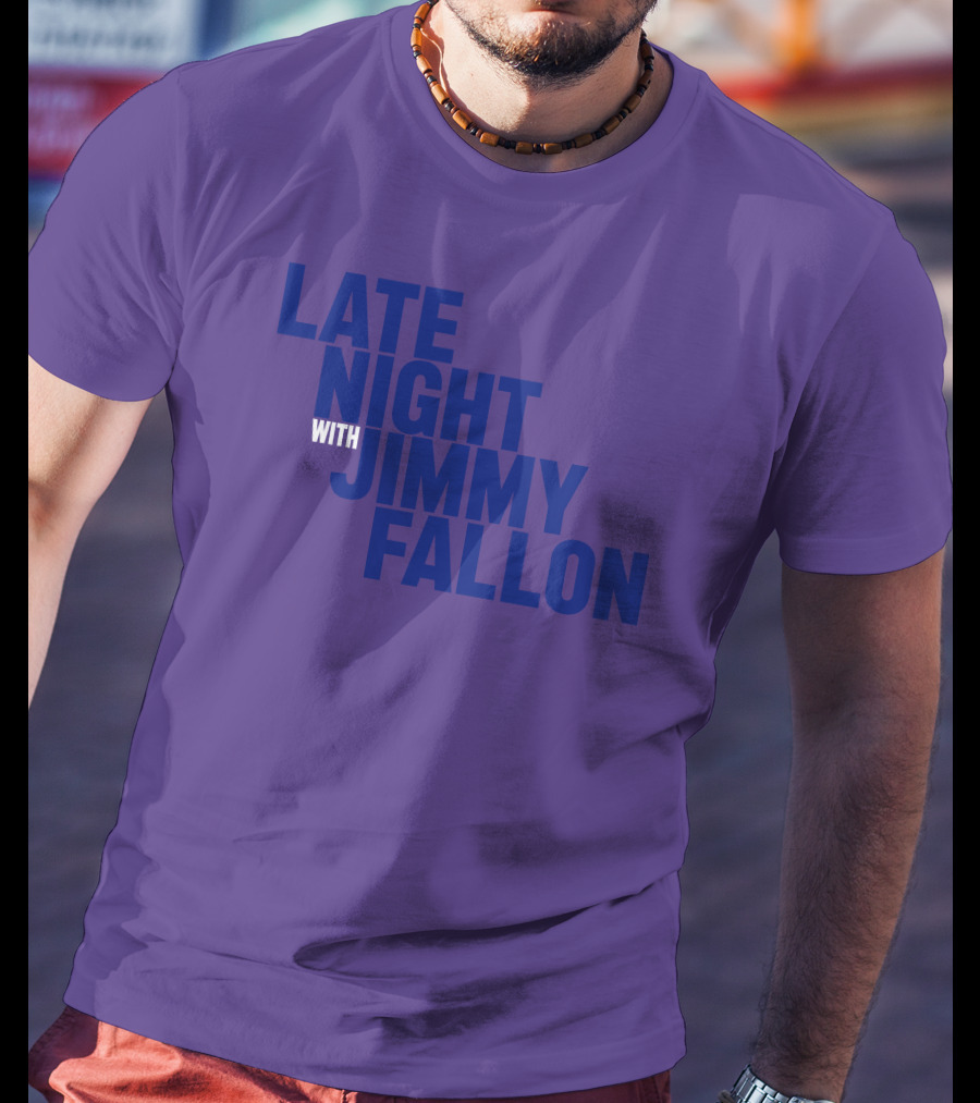 Late Night With Jimmy Fallon Mike Shoemaker T-Shirt