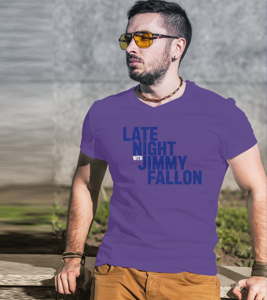 Late Night With Jimmy Fallon Mike Shoemaker T-Shirt