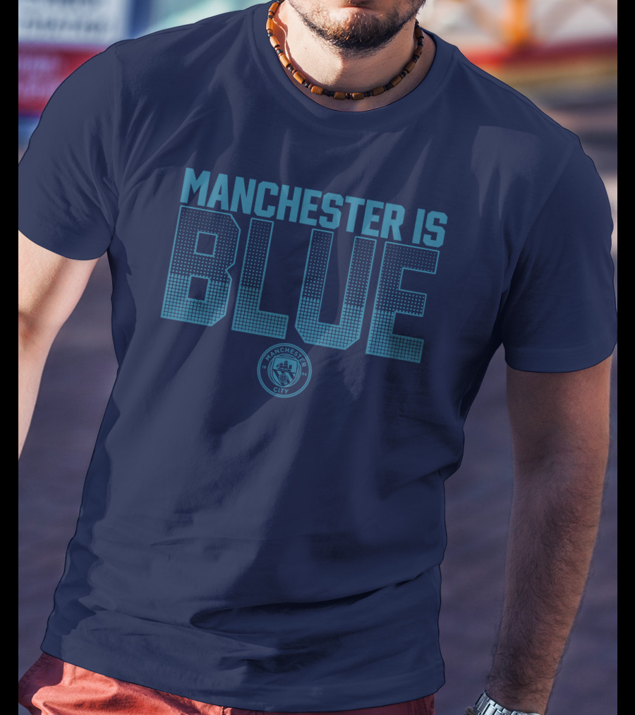 Manchester Is Blue: Manchester City Emblem T-Shirt