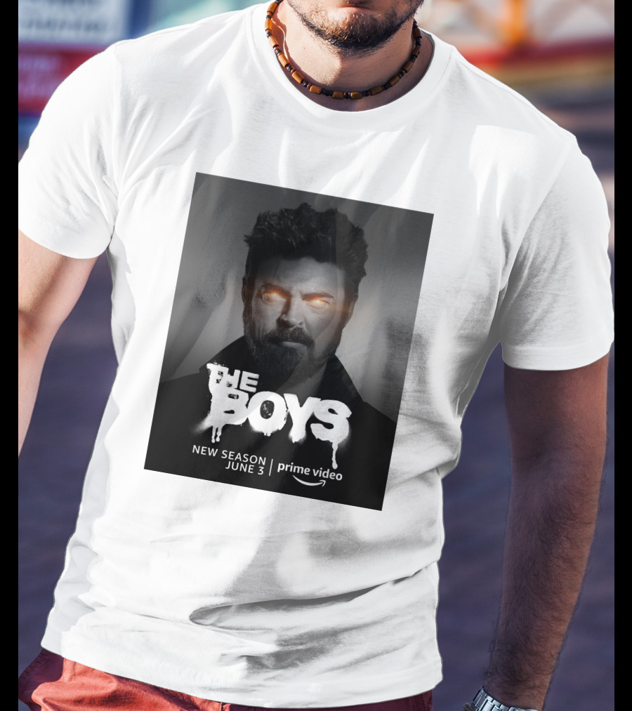 The Boys New Season June 3 Prime Video Superhero Dark T-Shirt