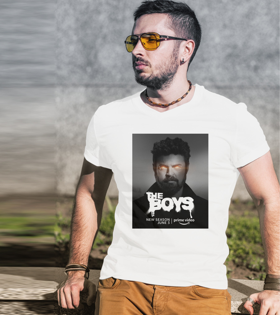 The Boys New Season June 3 Prime Video Superhero Dark T-Shirt