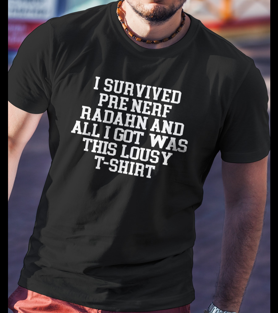 I Survived Pre Nerf Radahn And All I Got Was This Lousy T-Shirt