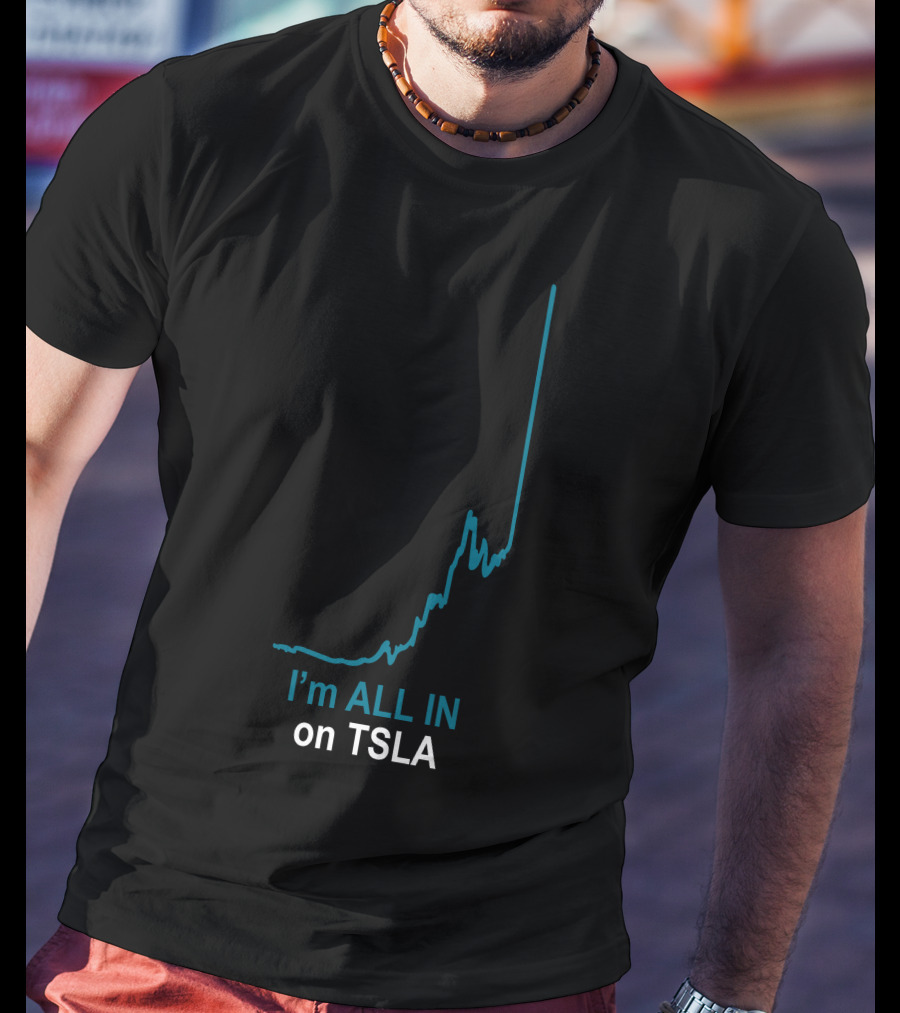Warren Redlich Molon Tsla I'm All In On TSLA Come And Take It T-Shirt