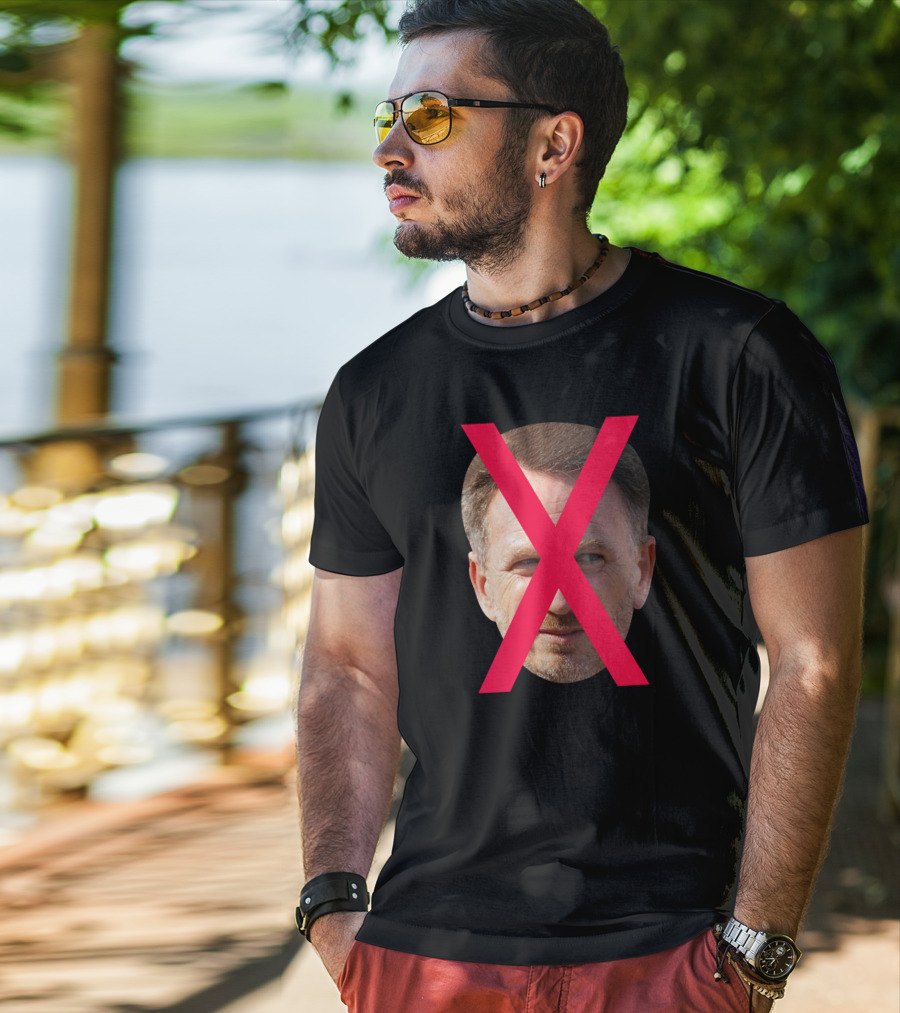 Christian Horner Red X I Just Want Red Bull To Lose T-Shirt