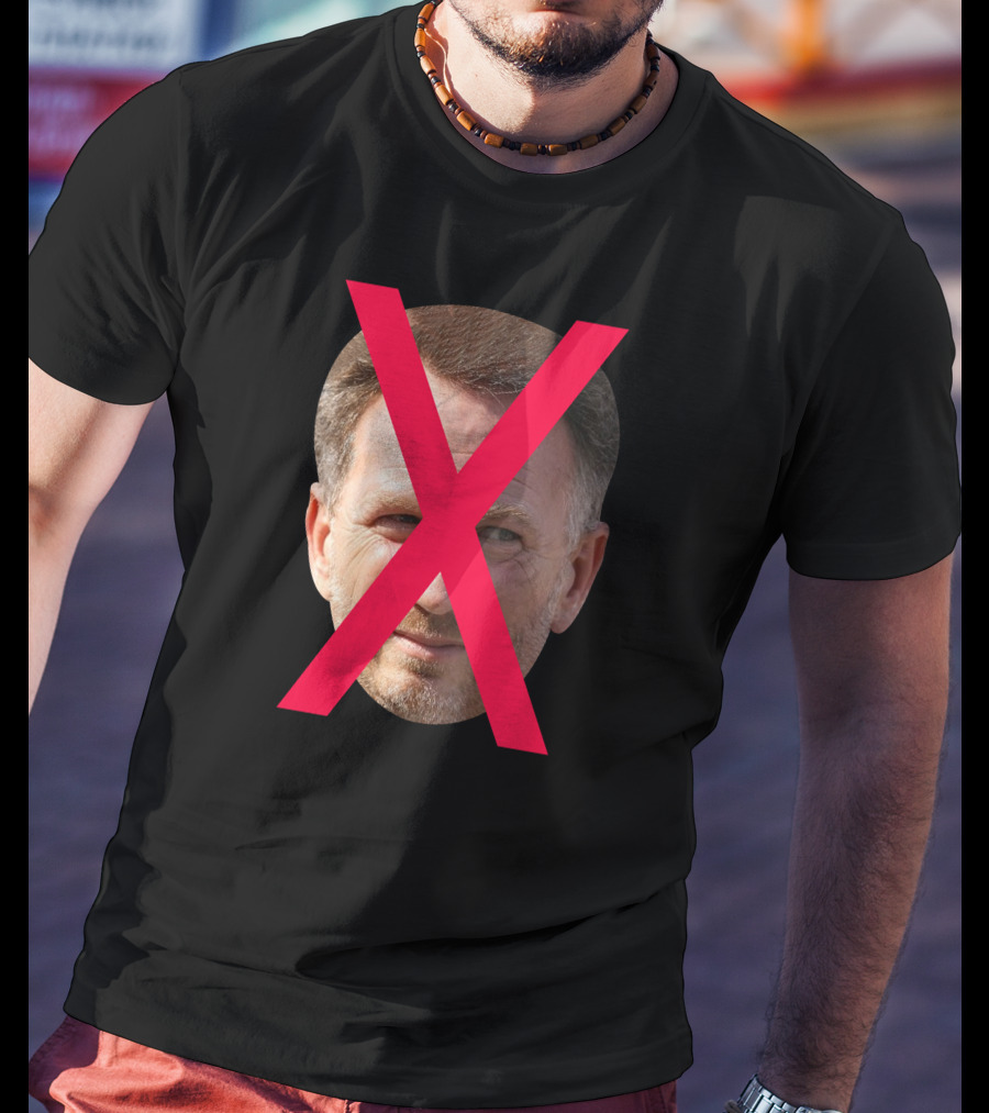 Christian Horner Red X I Just Want Red Bull To Lose T-Shirt
