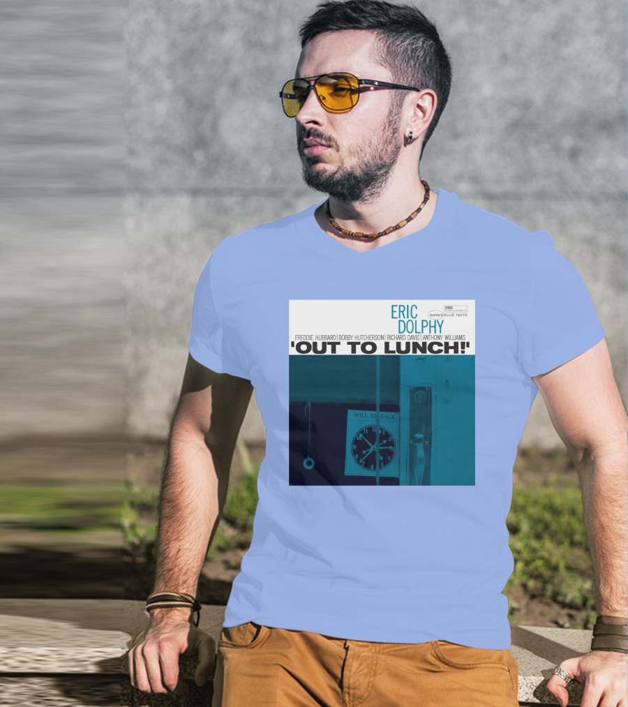 Out To Lunch Eric Dolphy Blue Note Records Cover Art Freddie Hubbard Bobby Hutcherson Richard Davis Anthony Williams T-Shirt