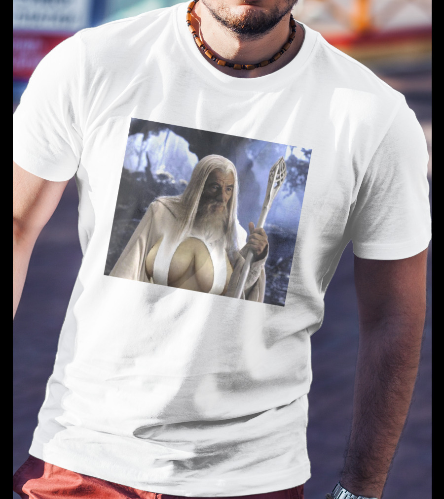 Raw Paw Merch Gandalf's Big Naturals Wizard T-Shirt