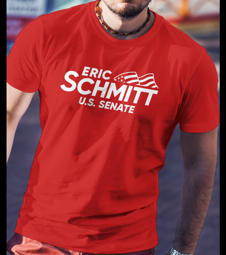 Eric Schmitt U.S. Senate Flag T-Shirt