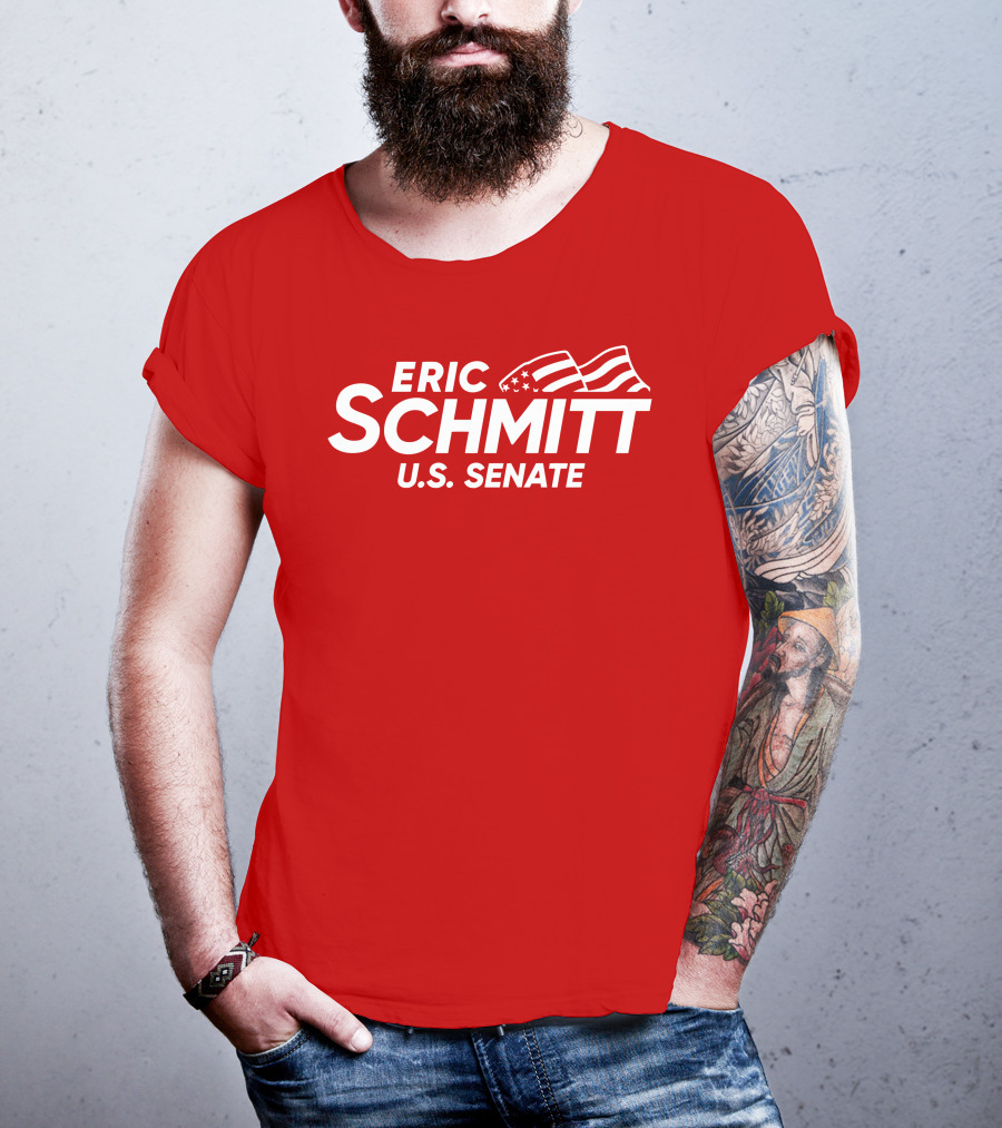 Eric Schmitt U.S. Senate Flag T-Shirt