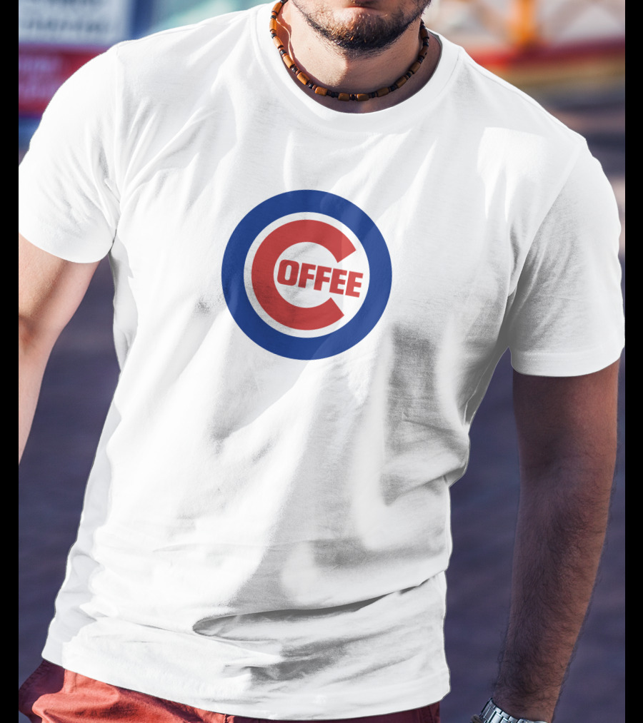 Cubs Coffee Logo Inspired By Chicago Cubs Emblem T-Shirt